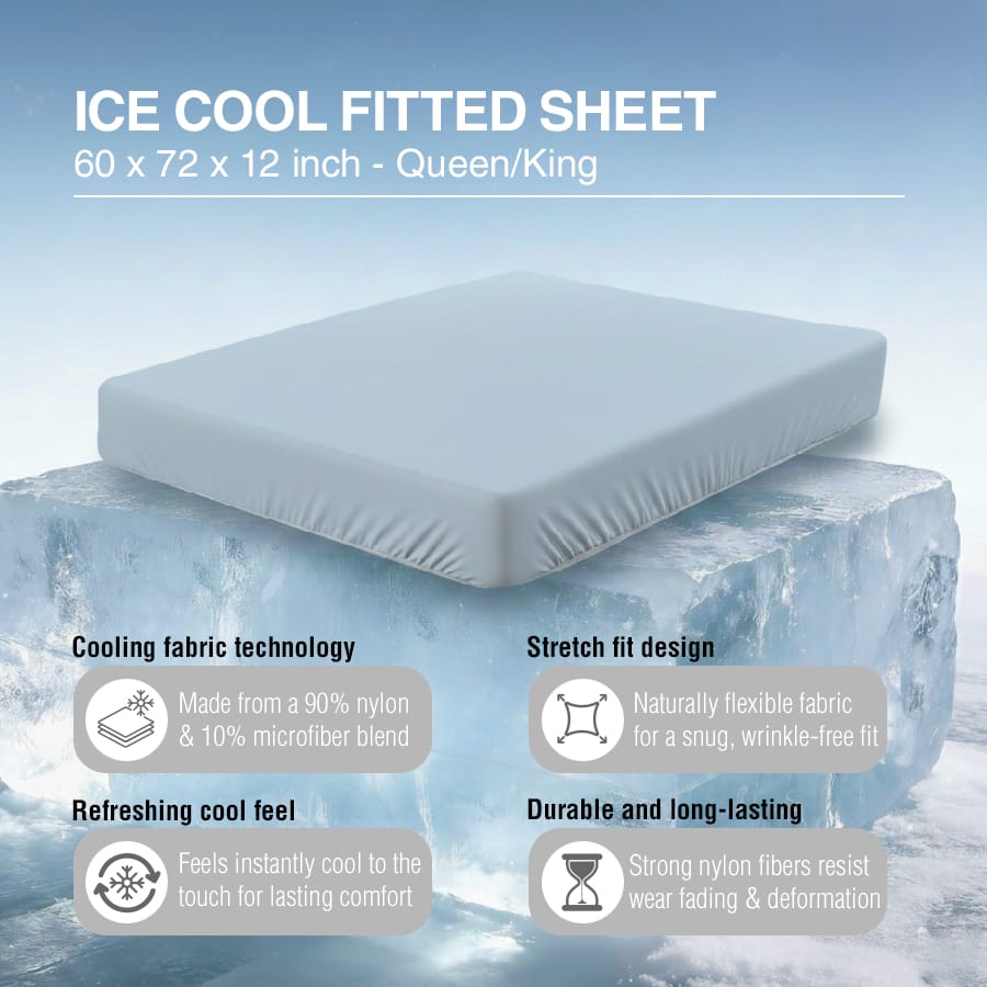 Ice Cool Fitted Sheet