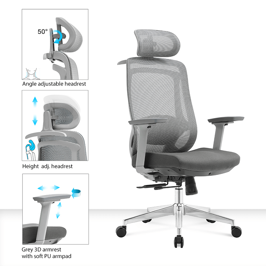 Icon High Back Seat Slide Office Chair
