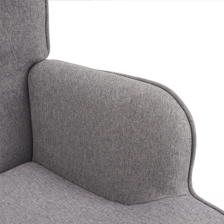Ivan Armchair with Foot Stool Ivan Armchair with Foot Stool Mandaue Foam