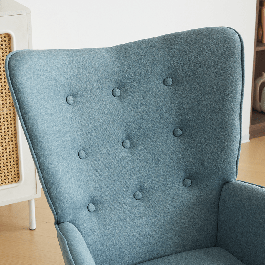 Ivan Armchair with Foot Stool Ivan Armchair with Foot Stool Mandaue Foam