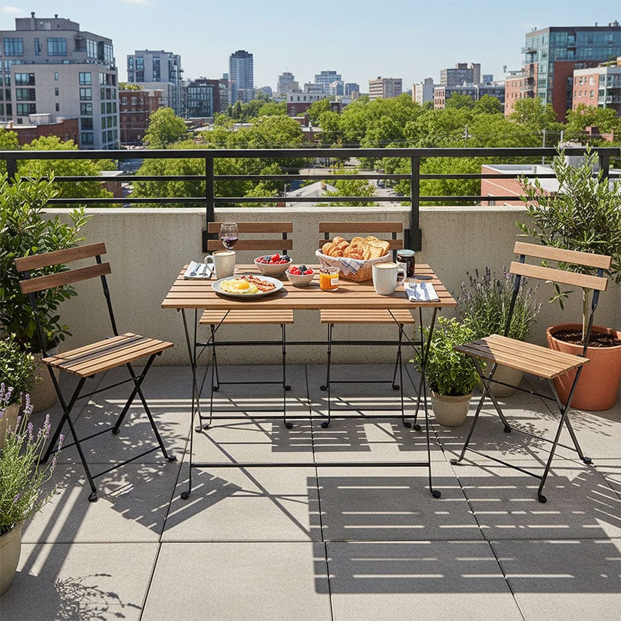 Ivy 4 Seater Outdoor Dining Set