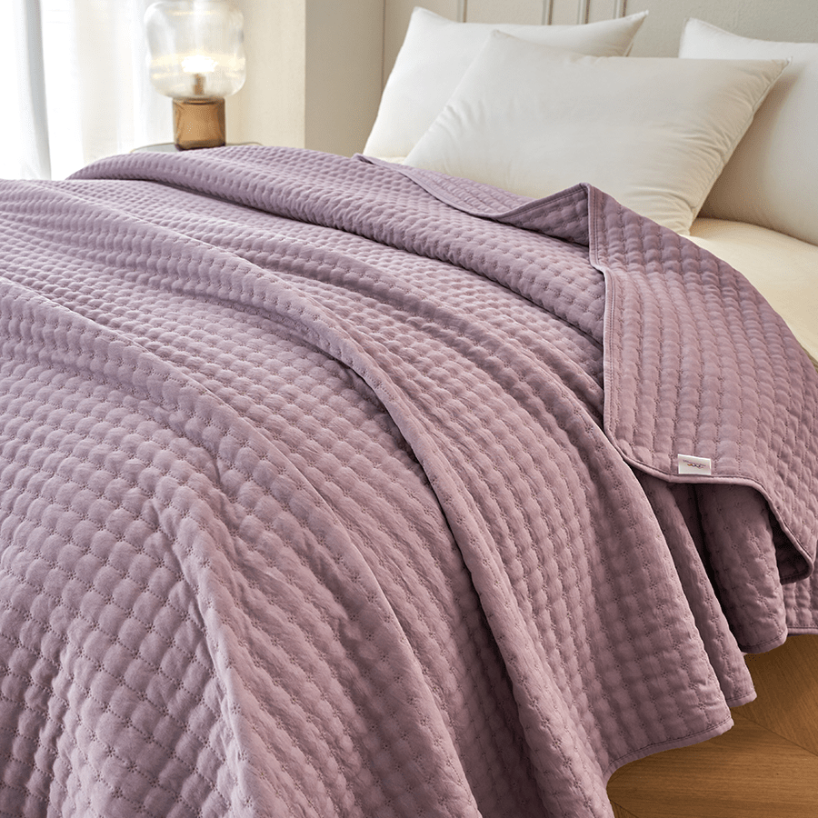Ivy Bedspread - Purple
