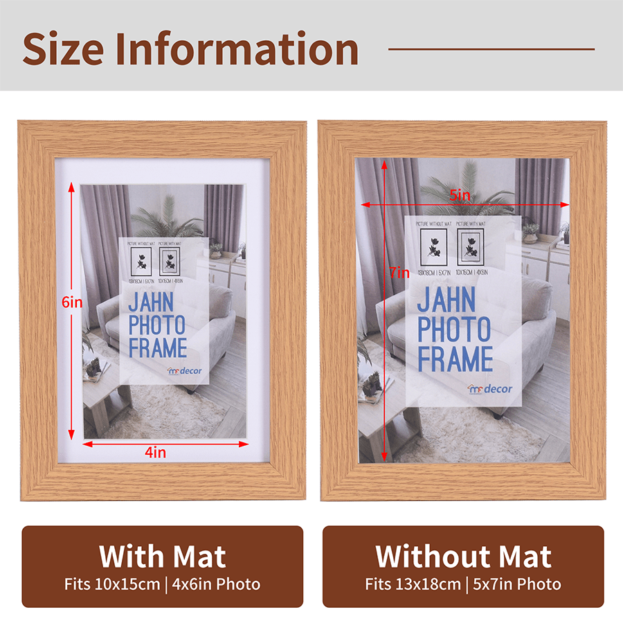 MORE JAHN OPTIONS Jahn Photo Frame 13x18 cm Jahn Photo Frame 13x18 cm Mandaue Foam