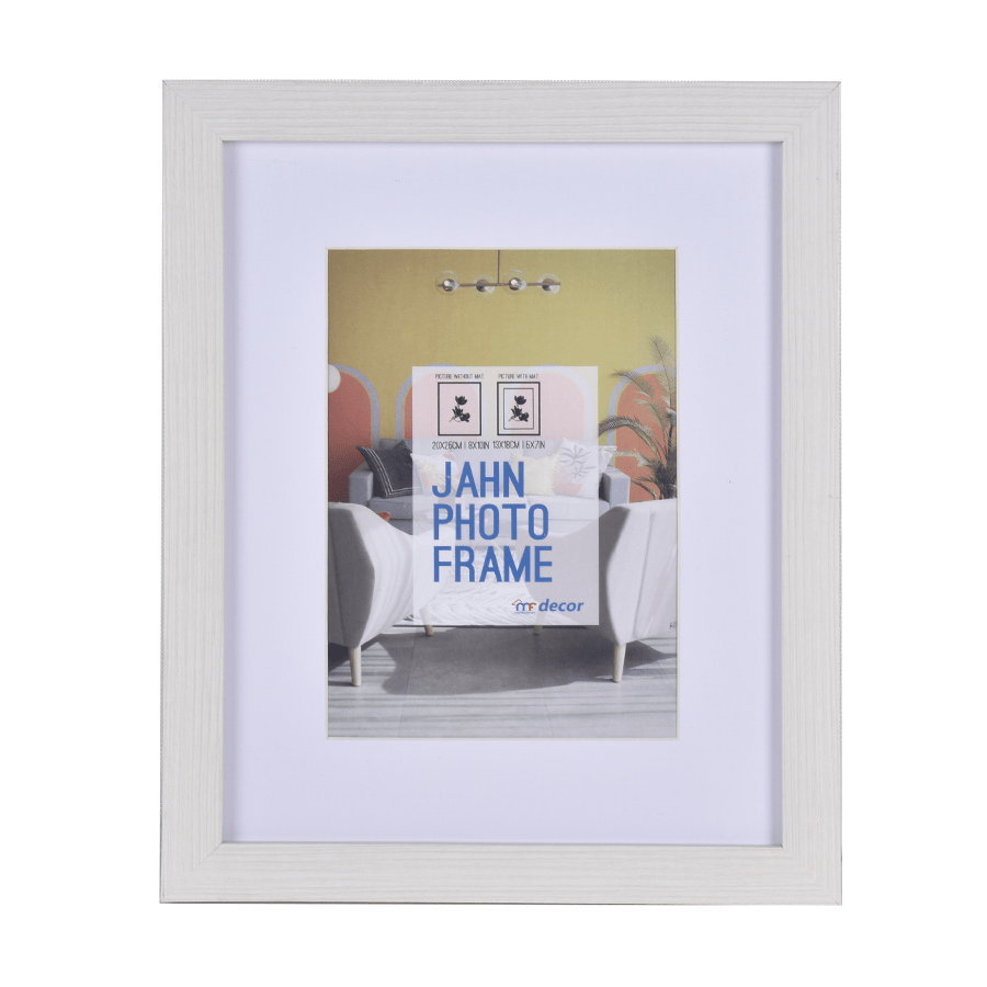 MORE JAHN OPTIONS Jahn Photo Frame 20x25 cm Jahn Photo Frame 20x25 cm White Mandaue Foam