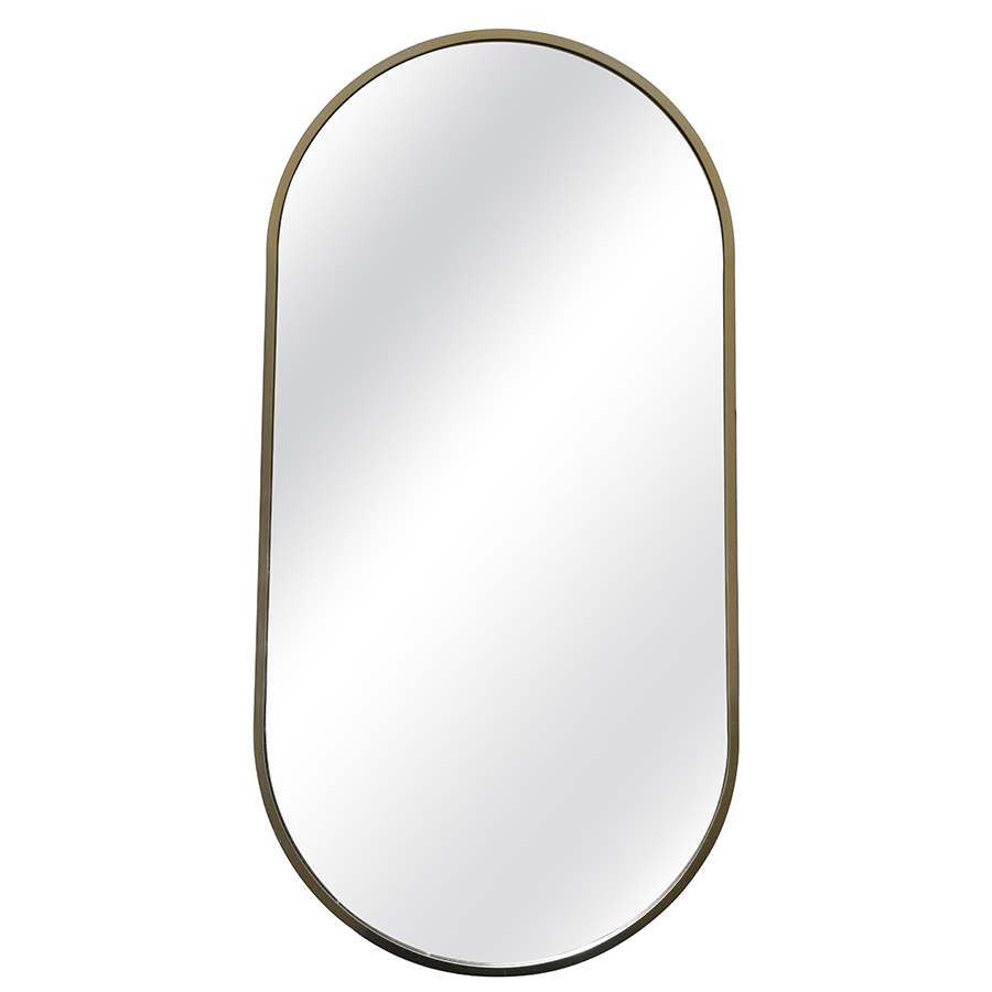 Janke Gold Pill Wall Mirror Janke Gold Pill Wall Mirror Mandaue Foam