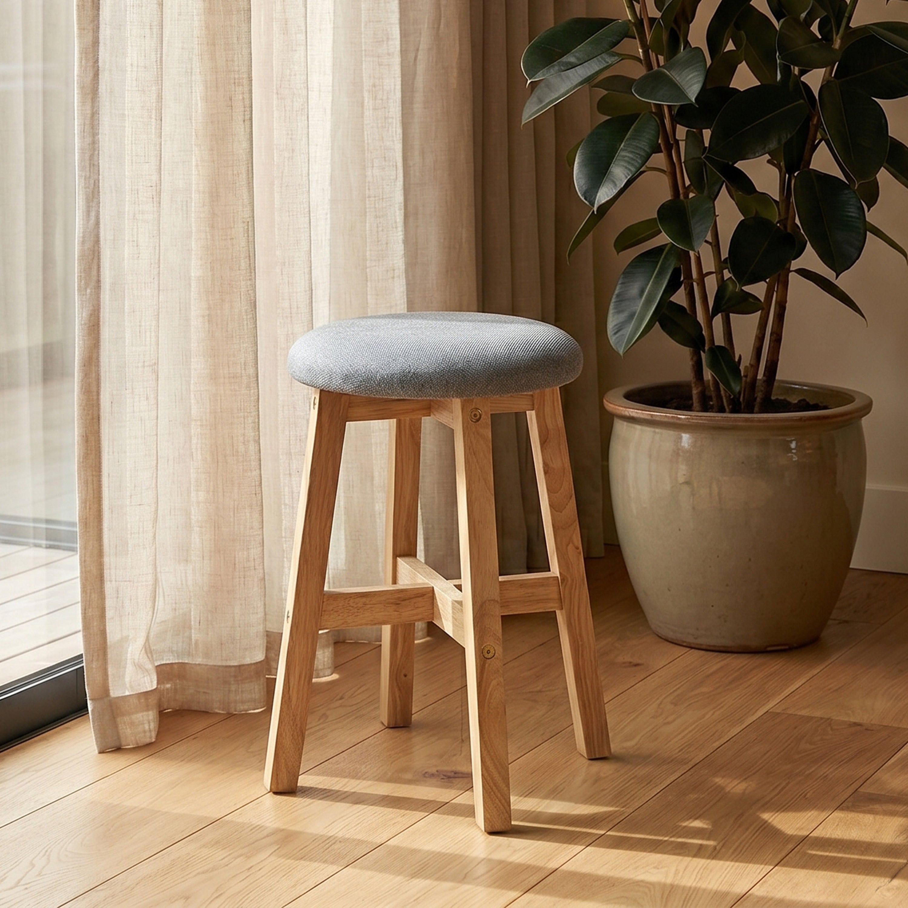 Jeon Round Stool