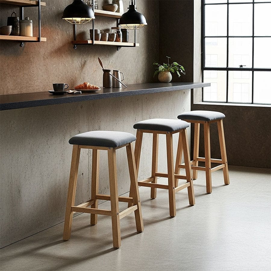 Jeon Square Bar Stool