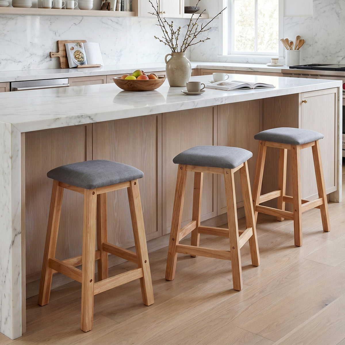 Jeon Square Bar Stool