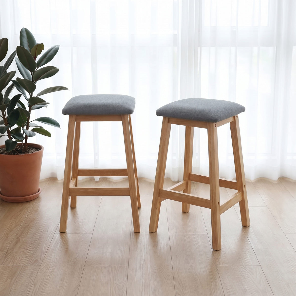 Jeon Square Bar Stool