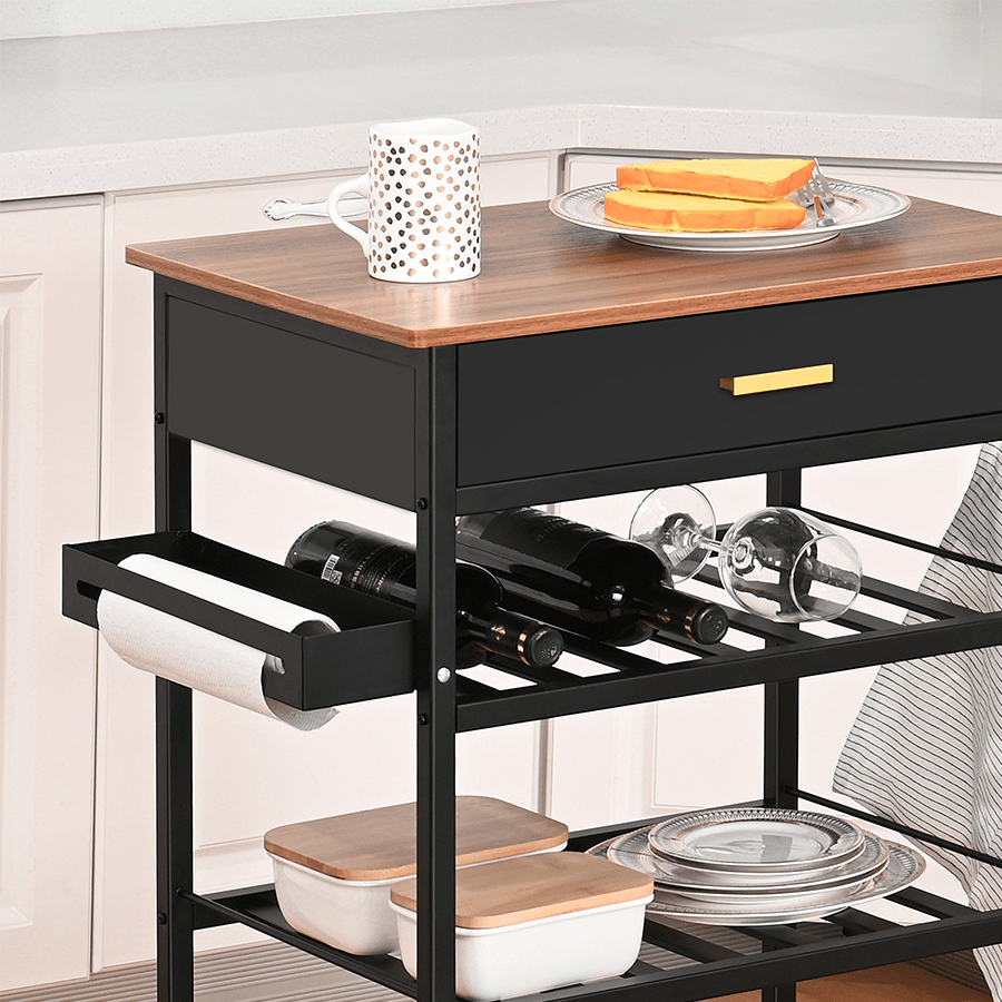 Jerrico Kitchen Island on Wheels