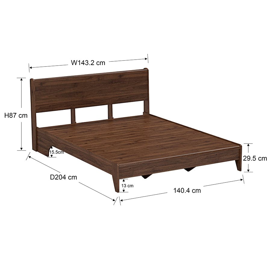Jimi 54x75" Bed - Columbia