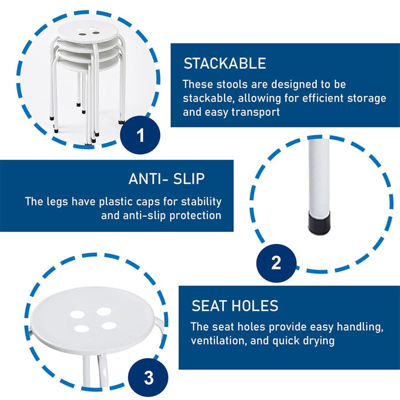 Johnie Stackable Stool