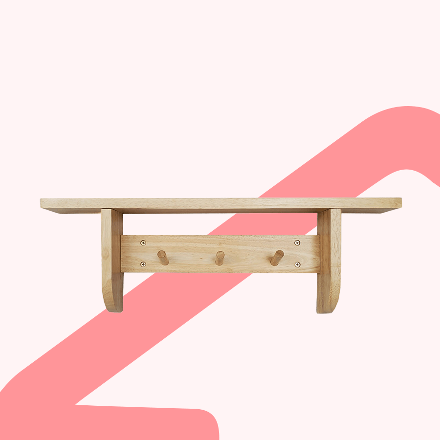 Jules Wall Hook with Shelf