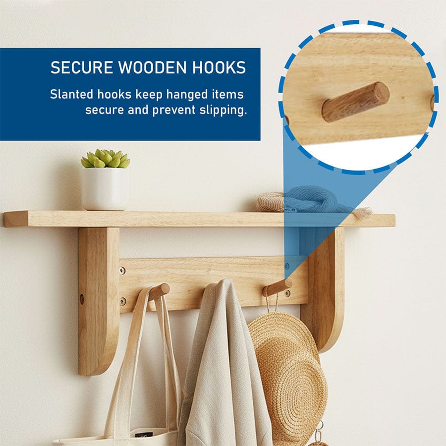 Jules Wall Hook with Shelf