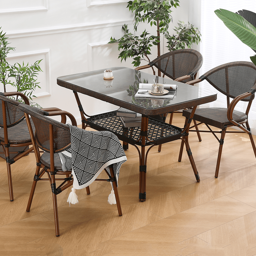 Kairi 4 Seater Outdoor Dining Set Kairi 4 Seater Outdoor Dining Set Mandaue Foam