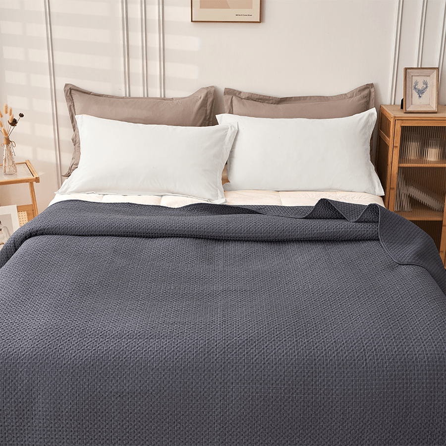 Kaius Waffle Bedspread Kaius Waffle Bedspread Mandaue Foam