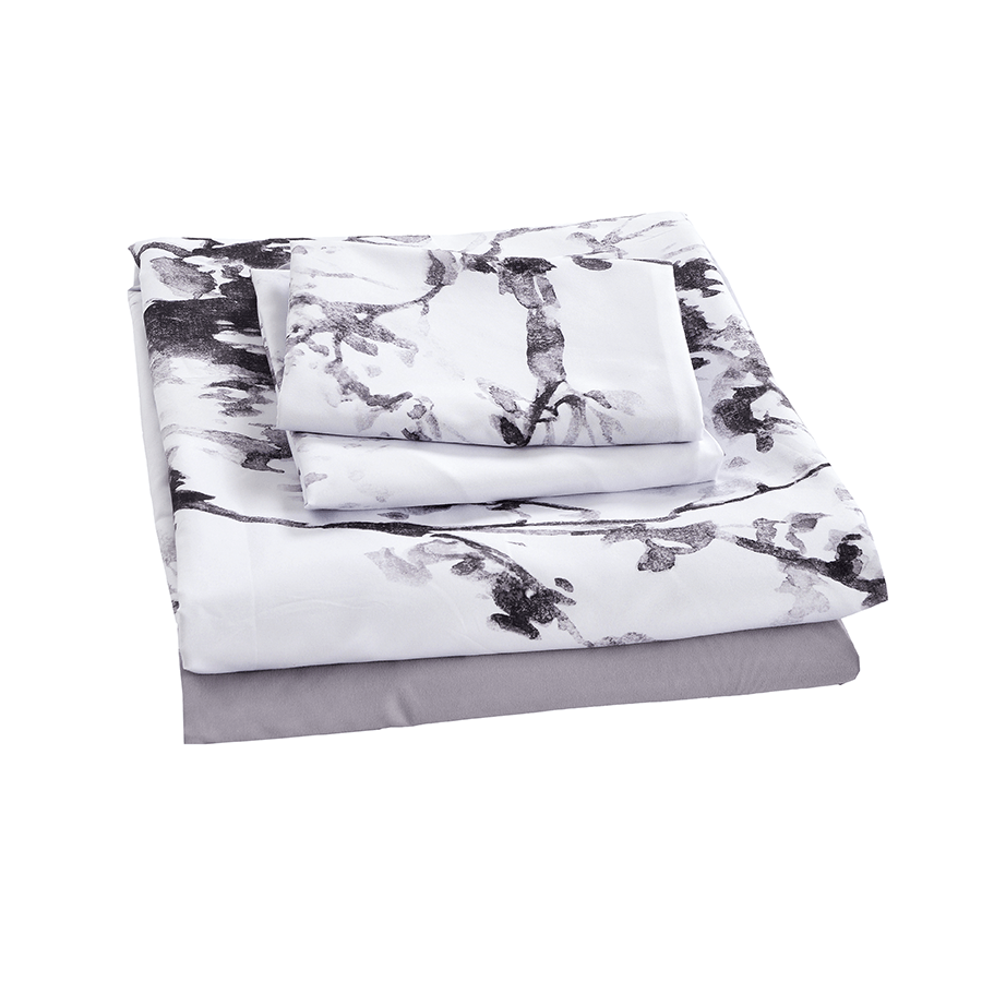 MORE KARINA DELUXE LINEN OPTIONS Karina Deluxe Printed Sheet 4pc Set Karina Deluxe Printed Sheet 4pc Set Mandaue Foam