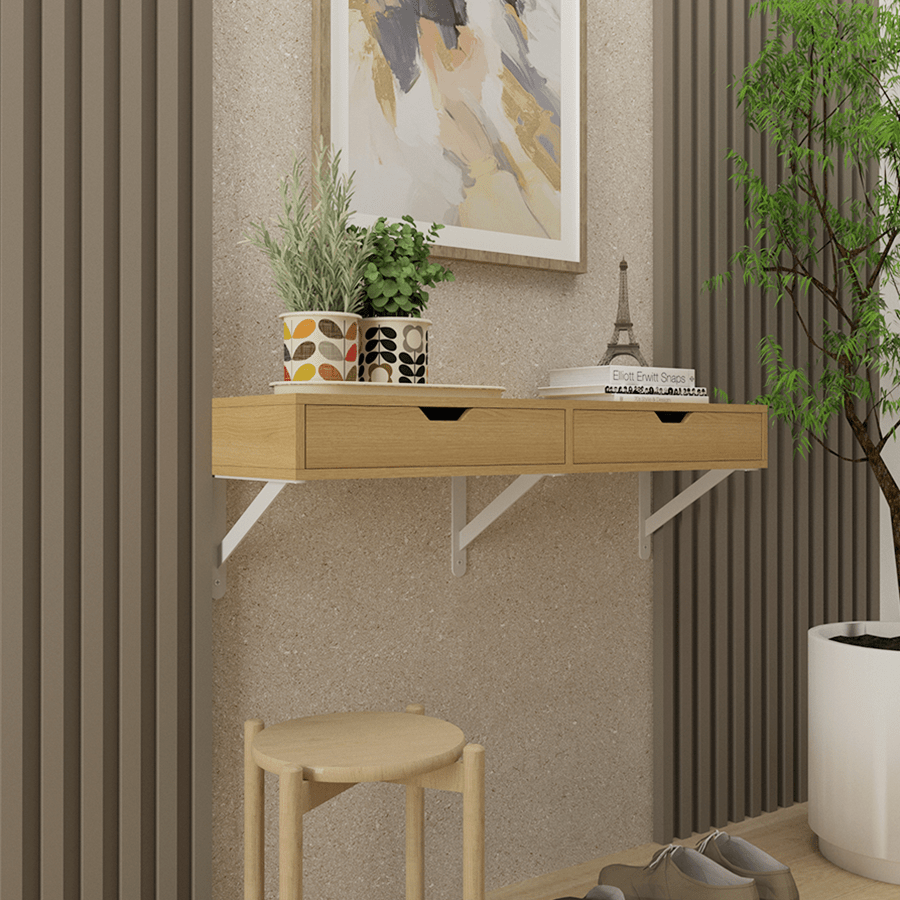 Katie Hanging Shelf with Drawer Katie Hanging Shelf with Drawer Mandaue Foam