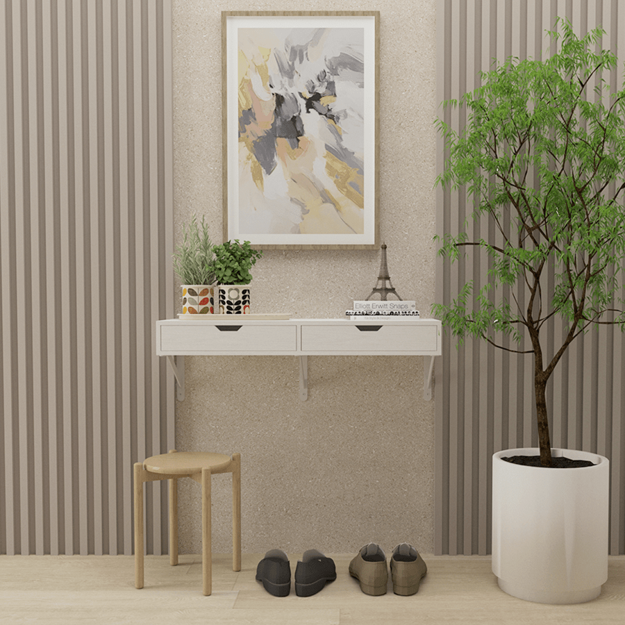 Katie Hanging Shelf with Drawer Katie Hanging Shelf with Drawer Mandaue Foam