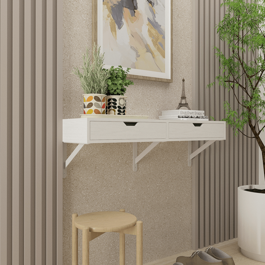 Katie Hanging Shelf with Drawer Katie Hanging Shelf with Drawer Mandaue Foam