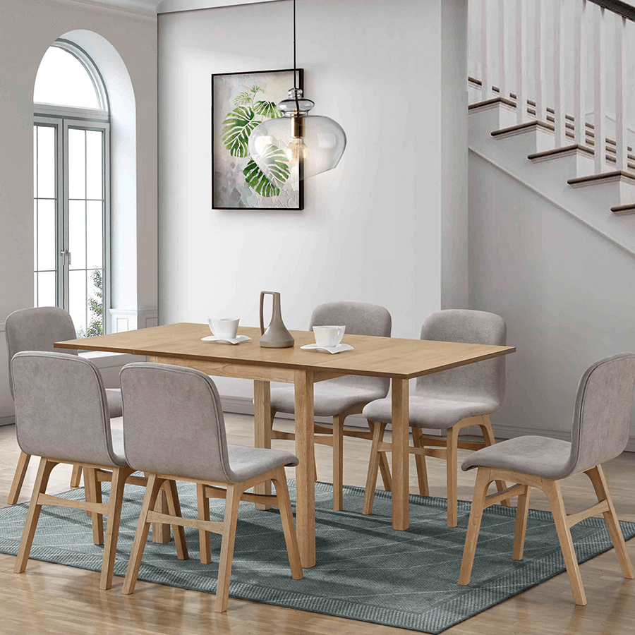 Keaton 80-160 Dropleaf Dining Table Keaton 80-160 Dropleaf Dining Table Mandaue Foam