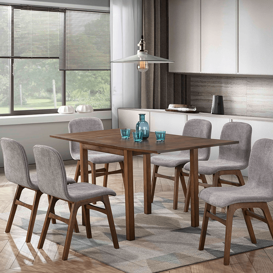 Keaton 80-160 Dropleaf Dining Table Keaton 80-160 Dropleaf Dining Table Mandaue Foam
