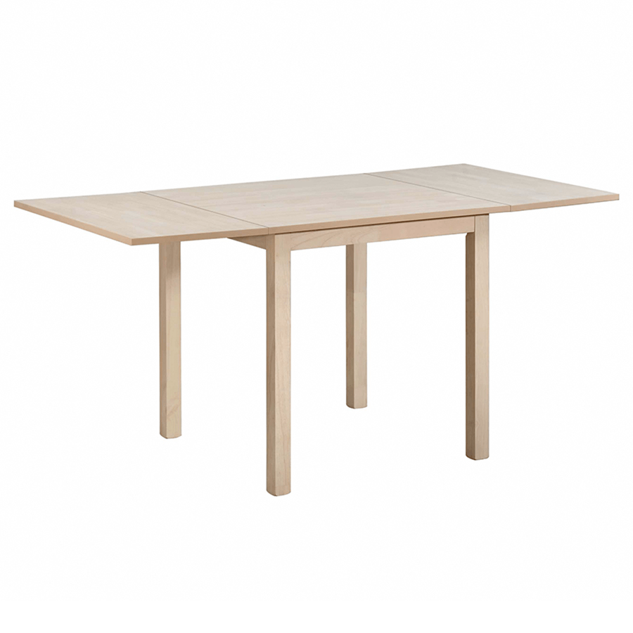 Keaton 80-160 Dropleaf Dining Table Keaton 80-160 Dropleaf Dining Table Whitewash Mandaue Foam