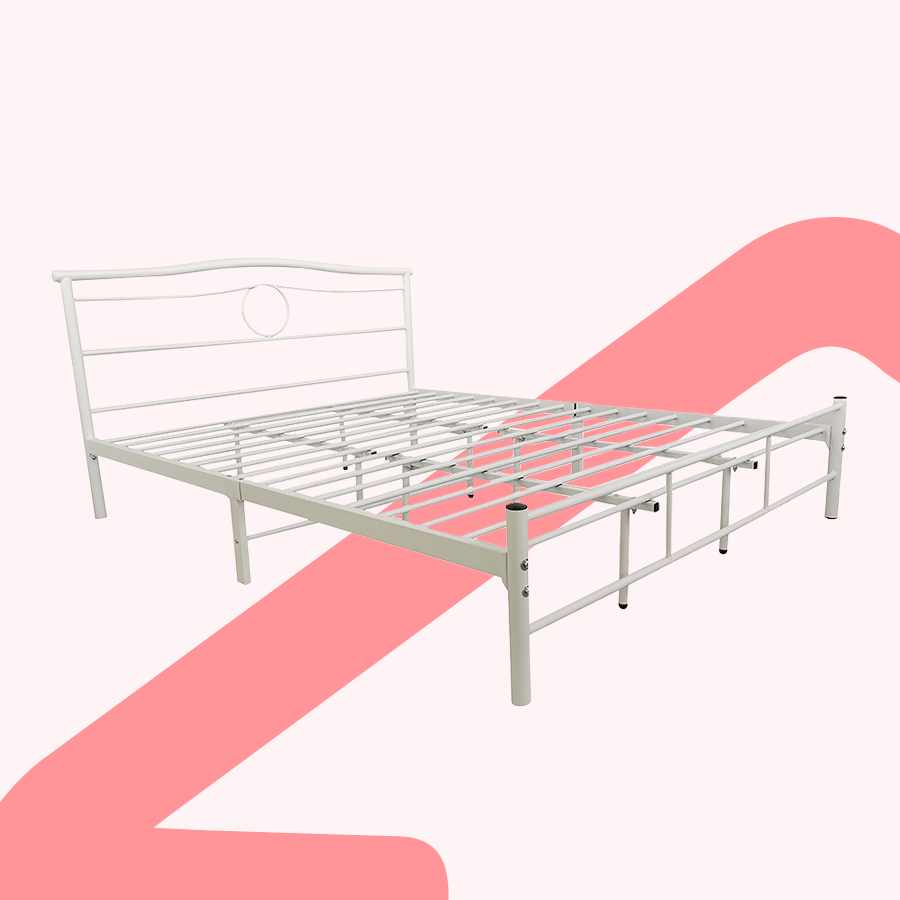 MORE KENJIE OPTIONS Kenjie White Metal Bed Kenjie White Metal Bed Mandaue Foam