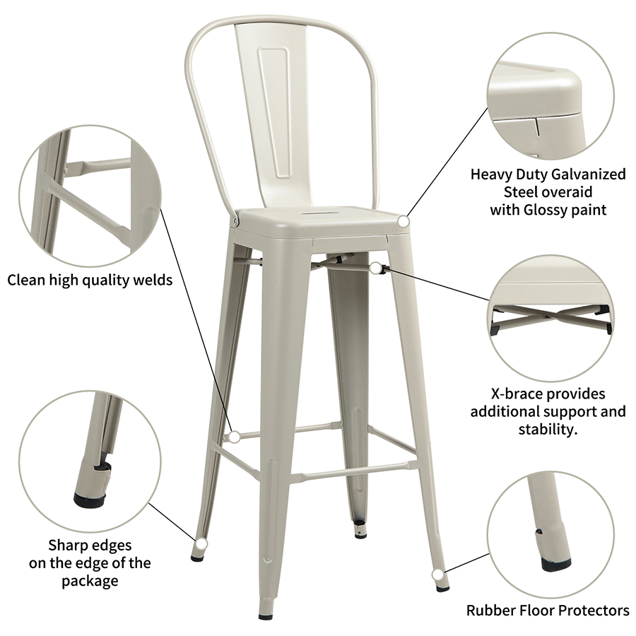 MORE KIRK OPTIONS Kirk Metal Bar Chair Kirk Metal Bar Chair Mandaue Foam