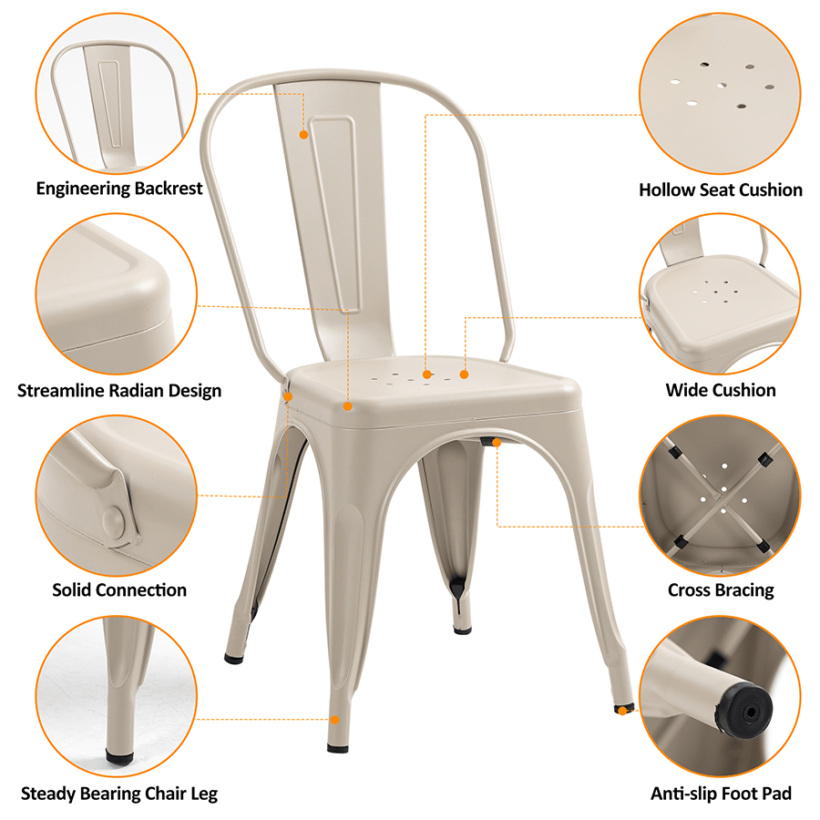 MORE KIRK OPTIONS Kirk Metal Chair Kirk Metal Chair Mandaue Foam