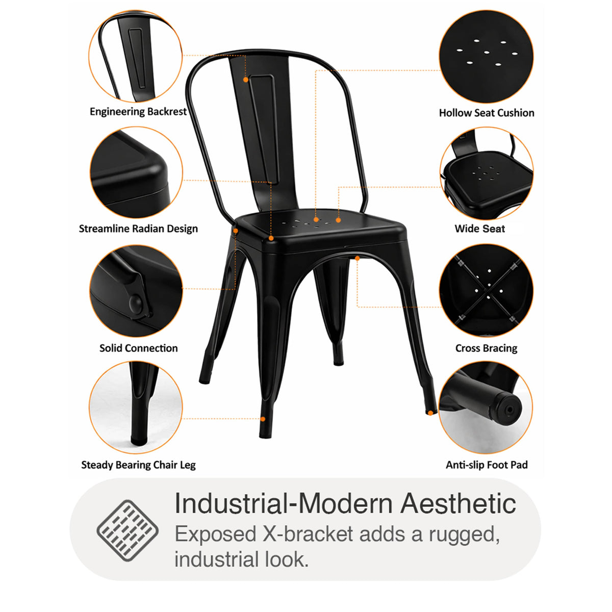 Kirk Metal Chair