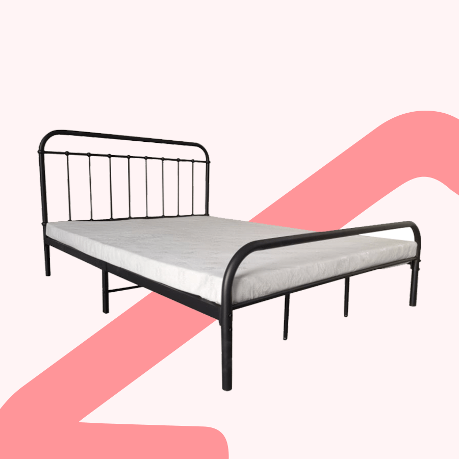 MORE KUMI OPTIONS Kumi Black Metal Bed Kumi Black Metal Bed Mandaue Foam