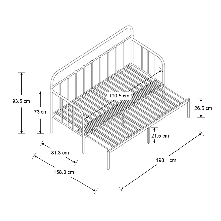 MORE KUMI OPTIONS Kumi Day Bed with Pull-out Kumi Day Bed with Pull-out Mandaue Foam