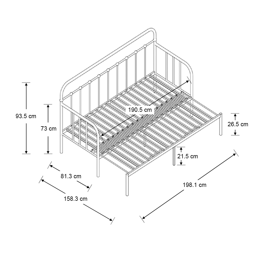 MORE KUMI OPTIONS Kumi Day Bed with Pull-out Kumi Day Bed with Pull-out Mandaue Foam
