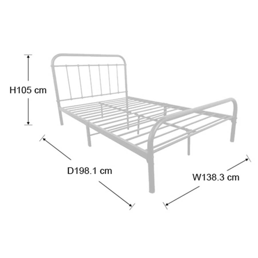 #size_Double Bed 54x75