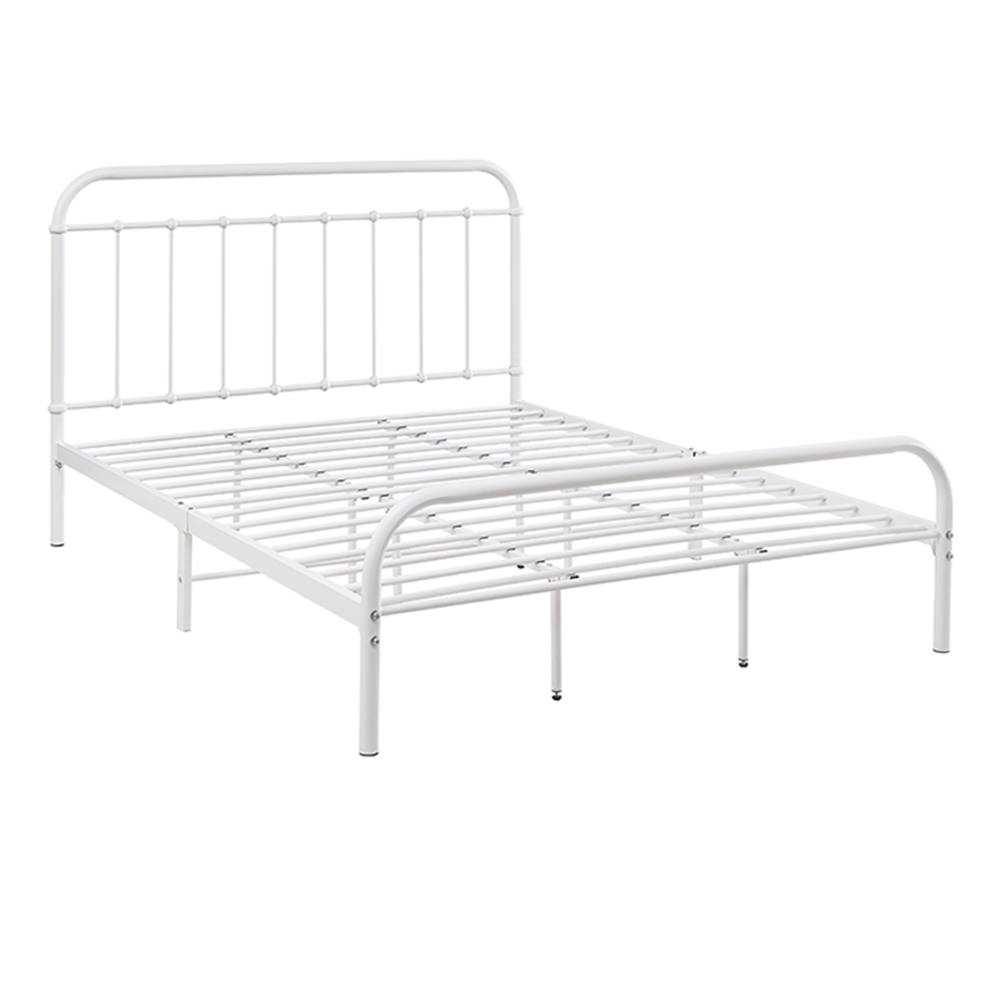 MORE KUMI OPTIONS Kumi White Metal Bed Kumi White Metal Bed Queen Bed 60x75 Mandaue Foam