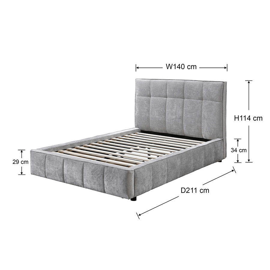 #size_Semi-Double Bed 48x75 inches