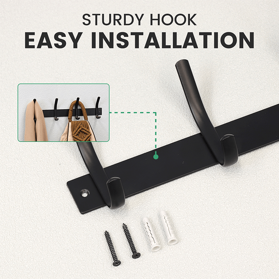 Lana Wall Mounted 4 Hooks