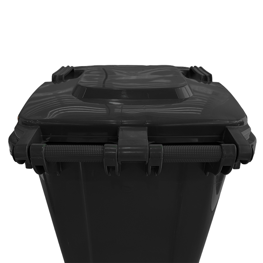 Large Outdoor Trash Bin with Wheels 120L Large Outdoor Trash Bin with Wheels 120L Mandaue Foam