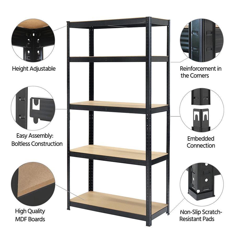 Larry 5 Tier Storage Rack Larry 5 Tier Storage Rack Mandaue Foam