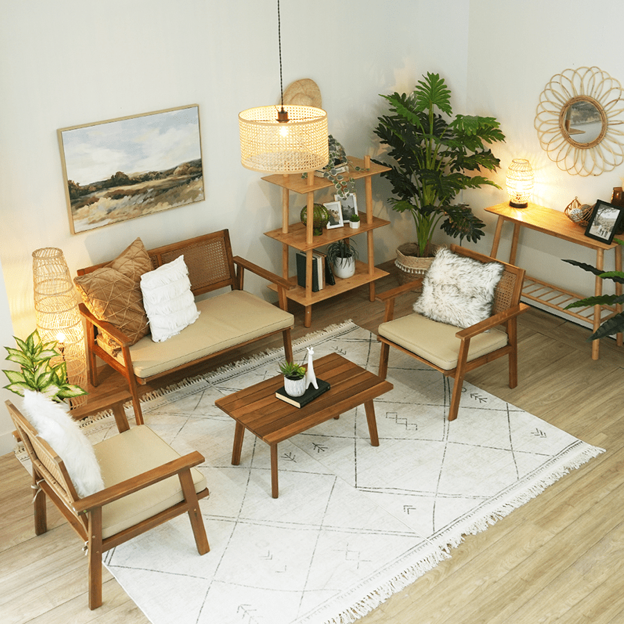 MORE LARSON OPTIONS Larson Bamboo Console Table Larson Bamboo Console Table Mandaue Foam