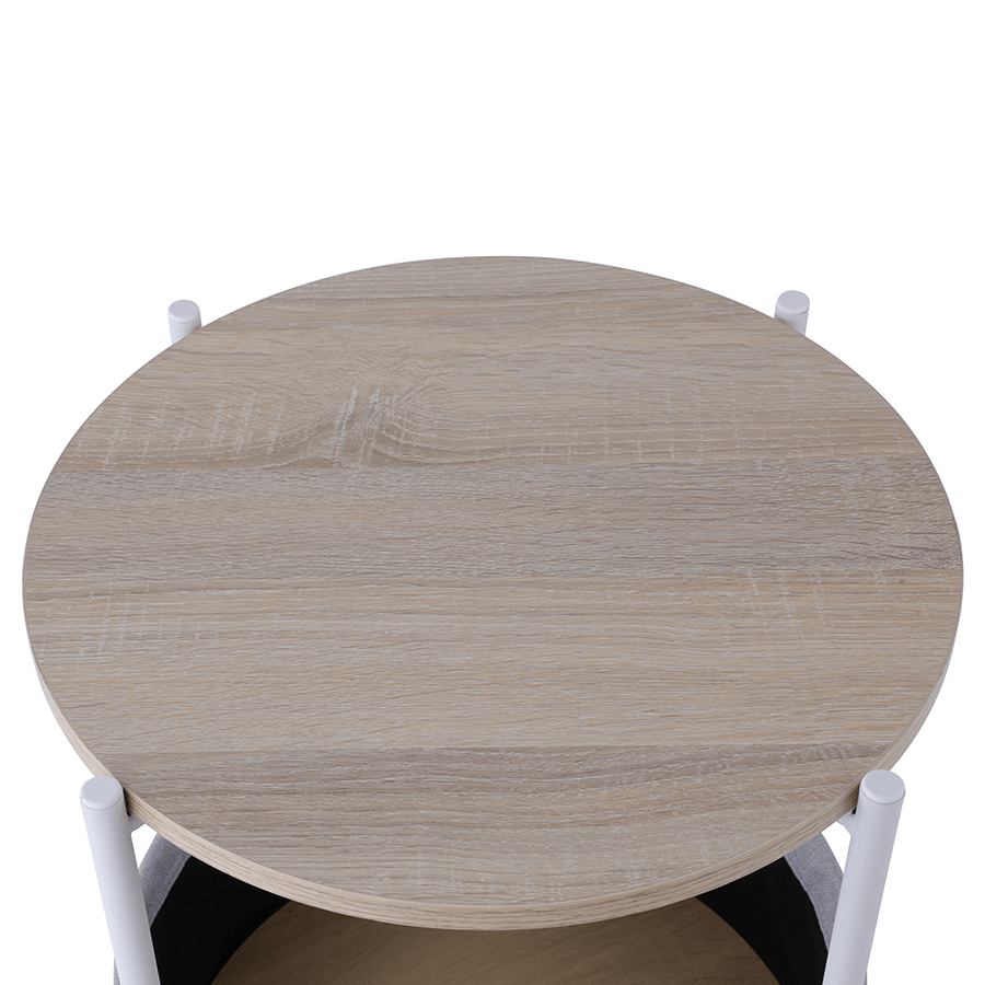 #color_Oak + Light Gray + White