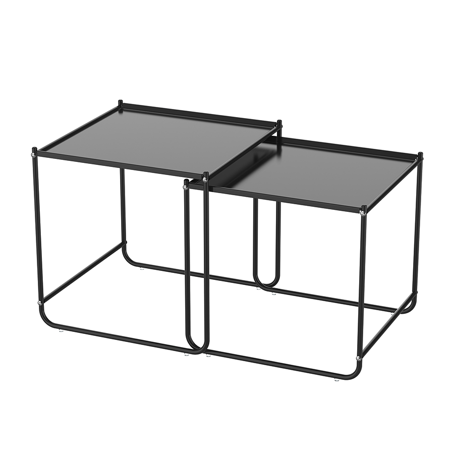 Leandro Nesting Table Leandro Nesting Table Black Mandaue Foam