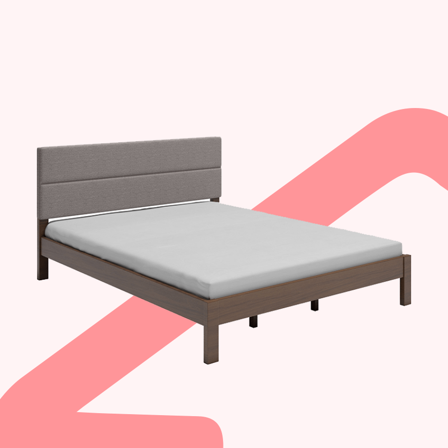 MORE LENNON OPTIONS Lennon 60x75" Bed - Walnut Brown Lennon 60x75" Bed - Walnut Brown Mandaue Foam