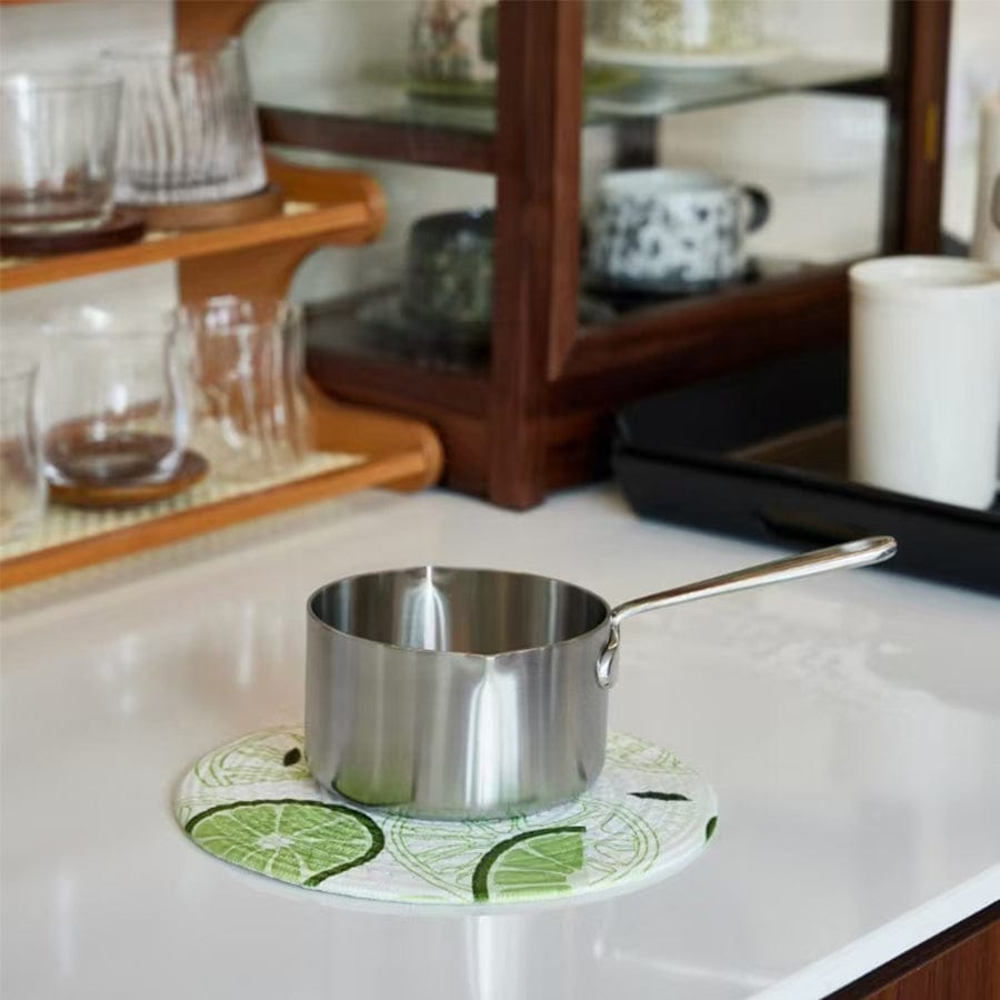 Lime Round Trivet