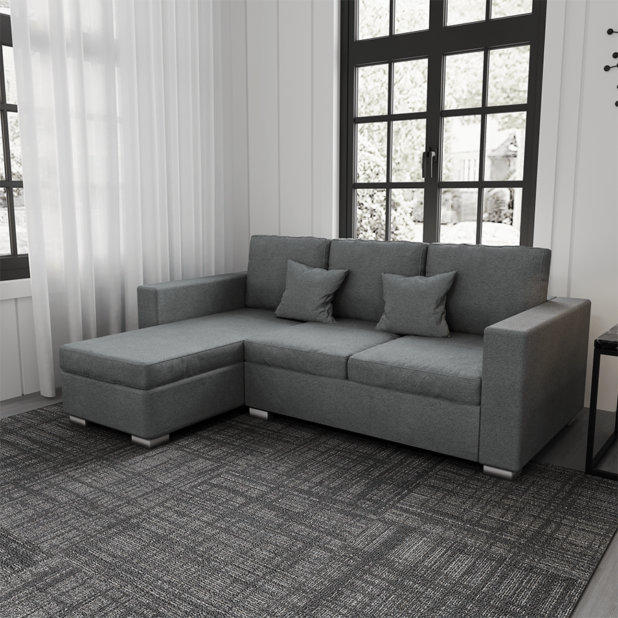 Lindsay L-shape 3 Seat with Chaise (Left Facing) Sofa