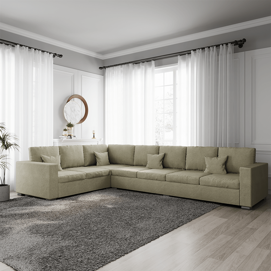Lindsay Sectional 6 Seat (2L) Sofa