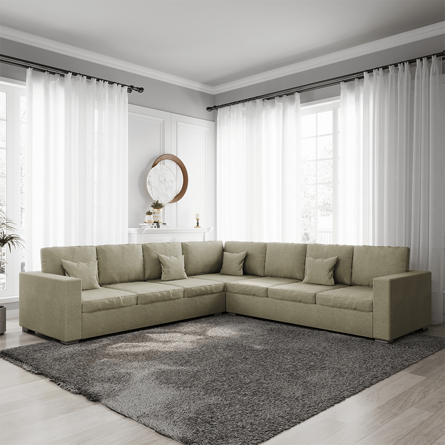 Lindsay Sectional 6 Seat Corner Sofa