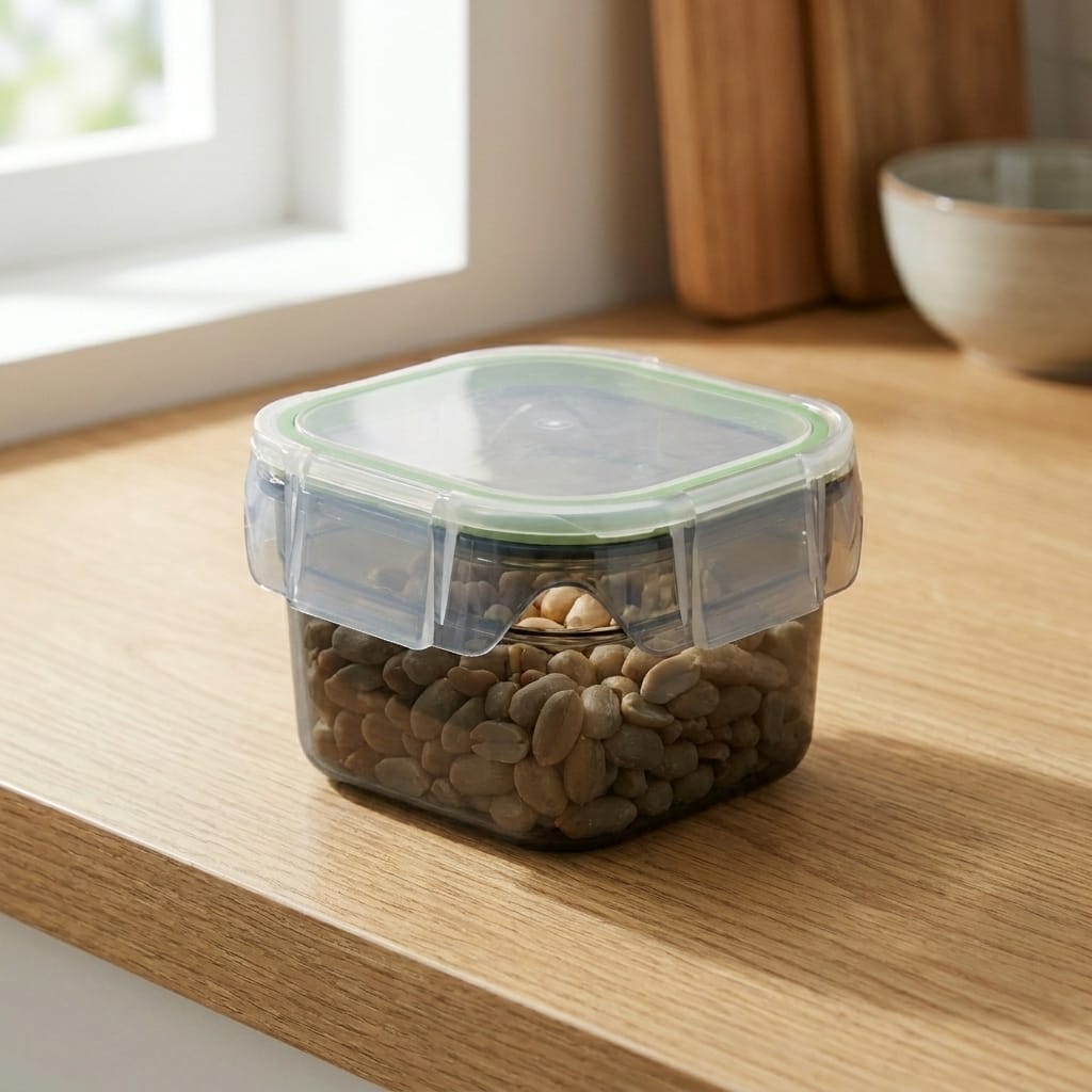 Lior Plastic Food Container - Square 450ml