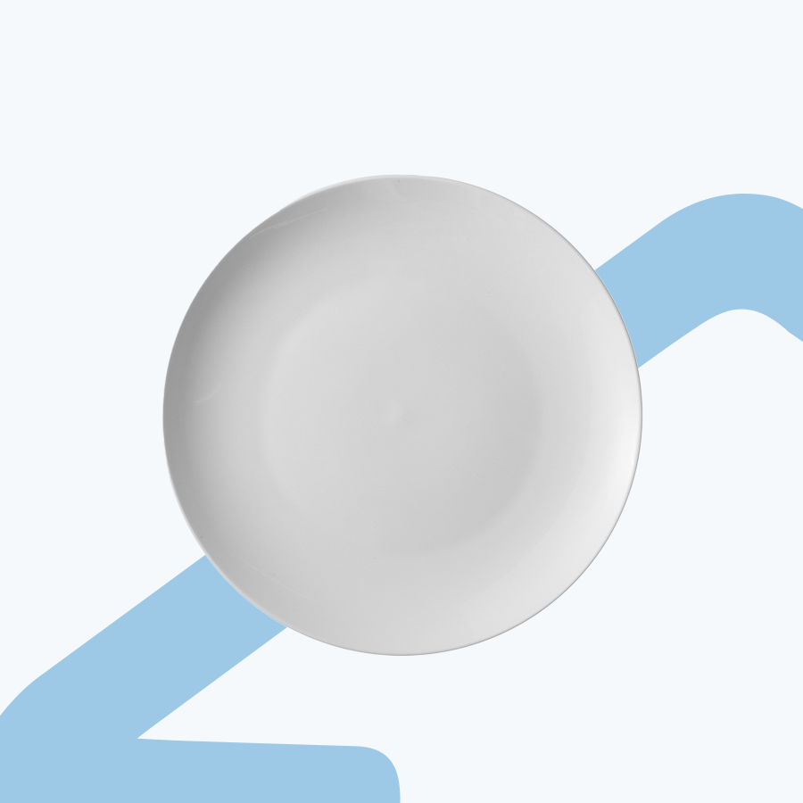 Lou Coupe Dinner Plate